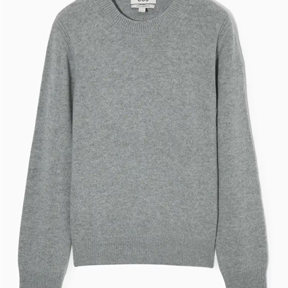 COS Grey Cashmere Wool Jumper